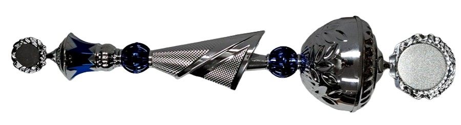 Scepter 2643 Blauw-Zilver LAATSTE 2 OP=OP!!